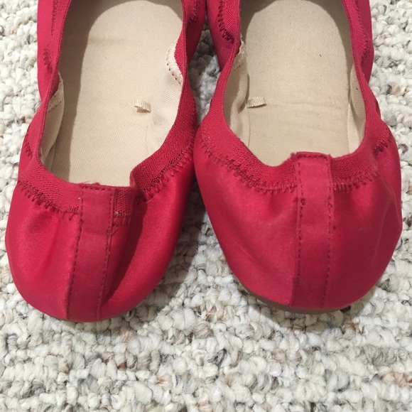 Zara Girls Pink Blush Jeweled Ballet Flats in 38 - Picture 7 of 7